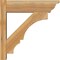 Ekena Millwork Balboa Rough Sawn Traditional Outlooker, Western Red Cedar, 6"W x 20"D x 20"H OUT06X20X20BOA01RWR - alternate 2